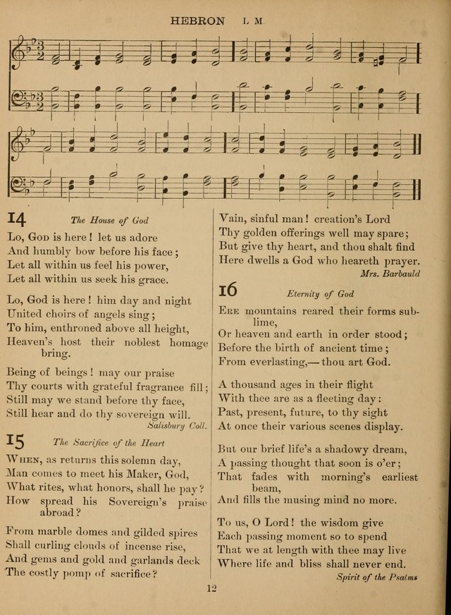 Sacred Songs For Public Worship: a hymn and tune book page 31