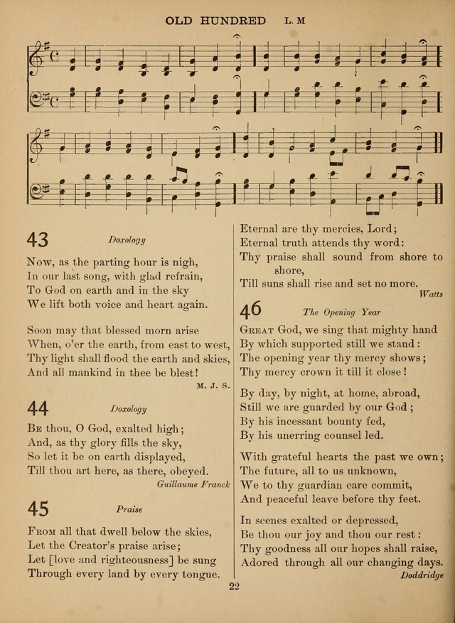 Sacred Songs For Public Worship: a hymn and tune book page 41