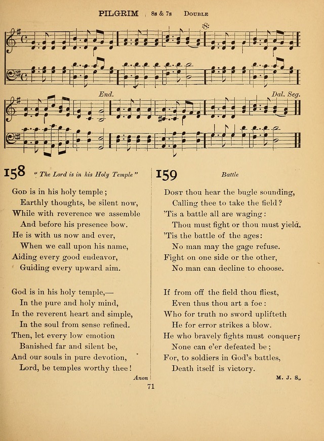 Sacred Songs For Public Worship: a hymn and tune book page 90