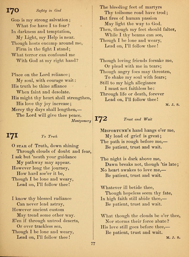 Sacred Songs For Public Worship: a hymn and tune book page 96