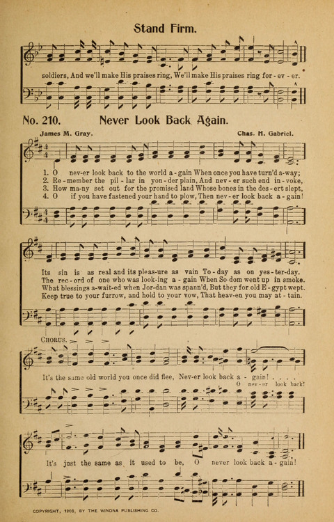 Sunday School and Revival: with Y.M.C.A. Supplement page 207