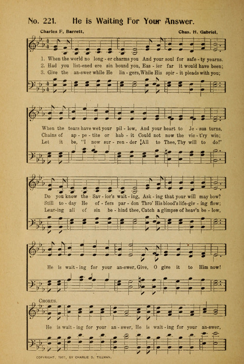 Sunday School and Revival: with Y.M.C.A. Supplement page 218