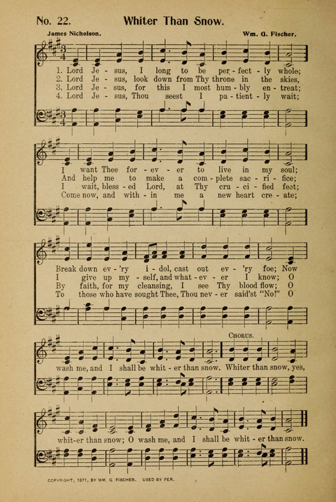 Sunday School and Revival: with Y.M.C.A. Supplement page 22