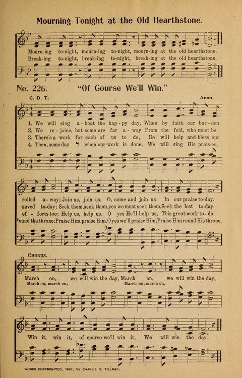Sunday School and Revival: with Y.M.C.A. Supplement page 223
