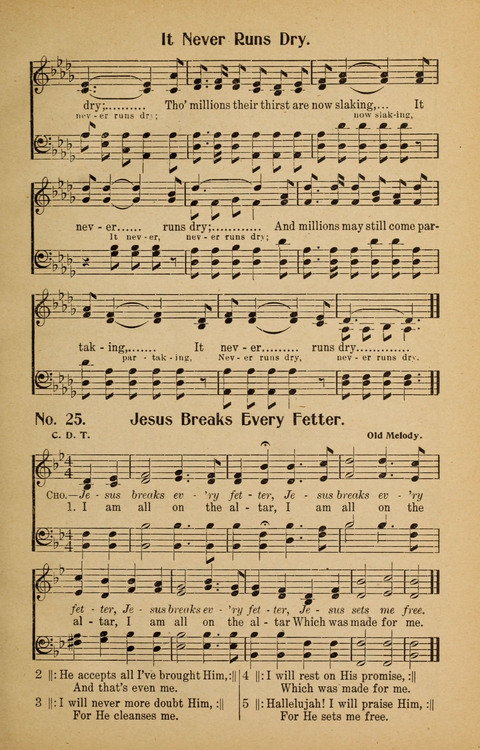 Sunday School and Revival: with Y.M.C.A. supplement page 25