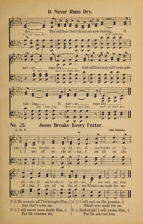 Sunday School and Revival: with Y.M.C.A. supplement page 25