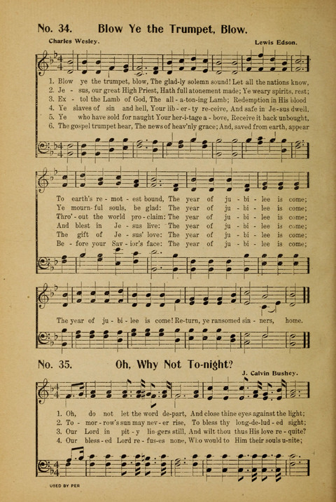 Sunday School and Revival: with Y.M.C.A. supplement page 34