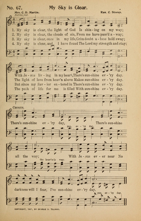 Sunday School and Revival: with Y.M.C.A. Supplement page 63