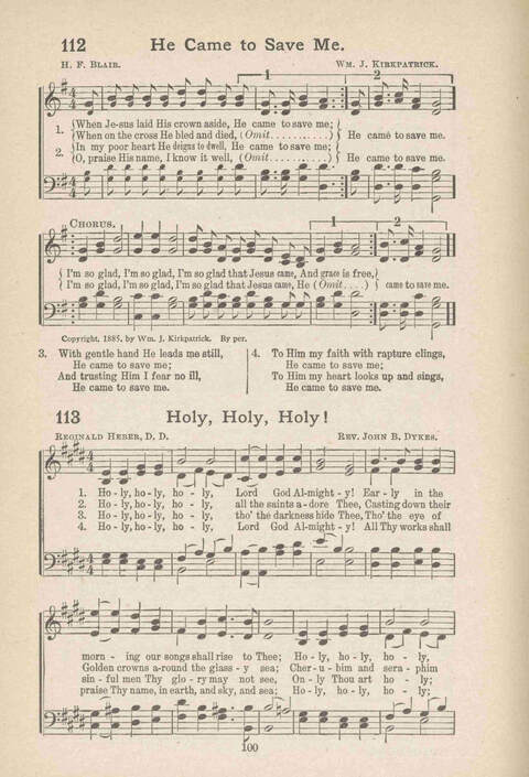 Song Service and Revival page 100