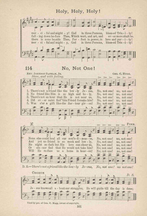 Song Service and Revival page 101