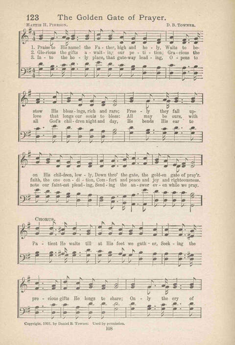 Song Service and Revival page 108