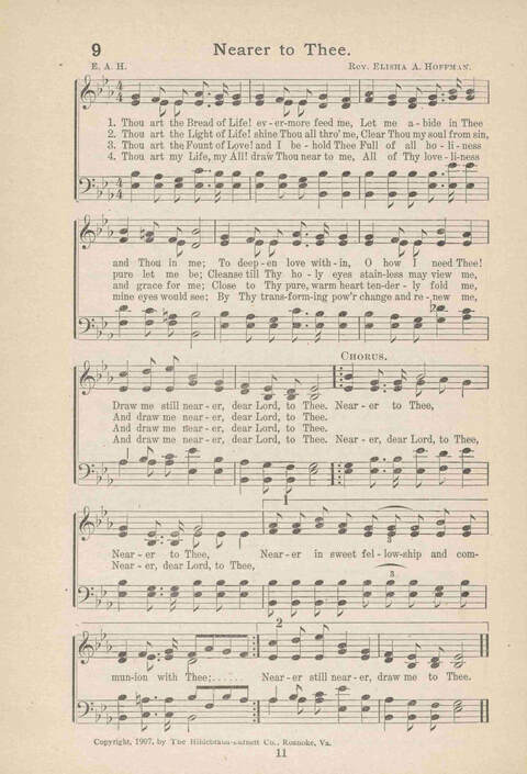 Song Service and Revival page 11