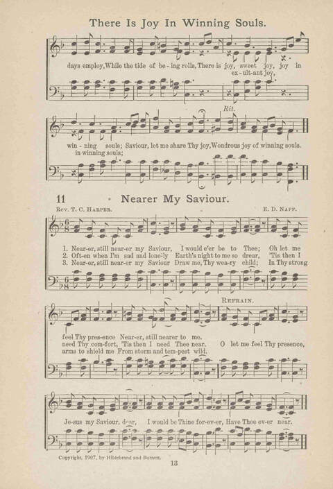 Song Service and Revival page 13