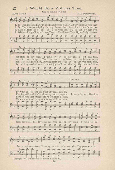 Song Service and Revival page 14