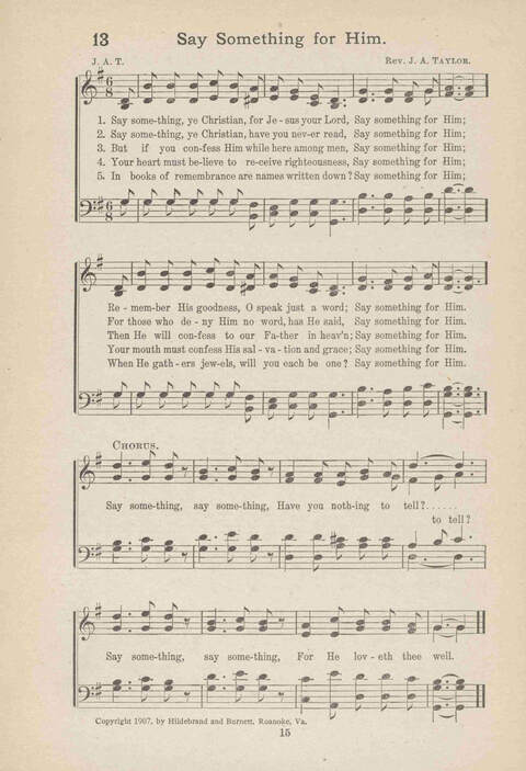Song Service and Revival page 15