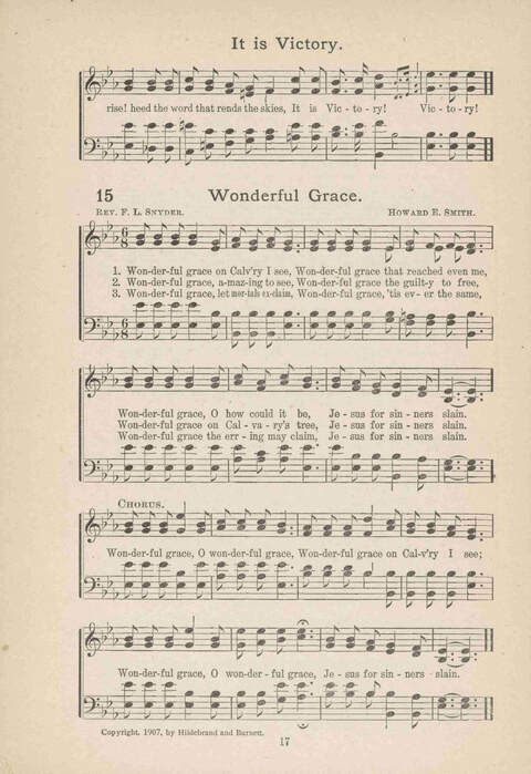 Song Service and Revival page 17