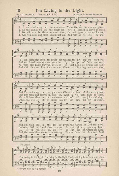Song Service and Revival page 20