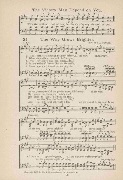 Song Service and Revival page 23