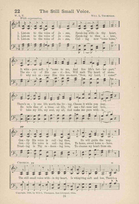 Song Service and Revival page 24