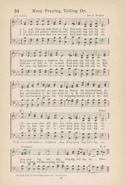 Song Service and Revival page 26