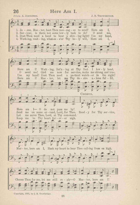 Song Service and Revival page 28