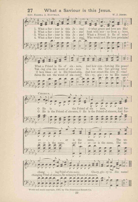 Song Service and Revival page 29