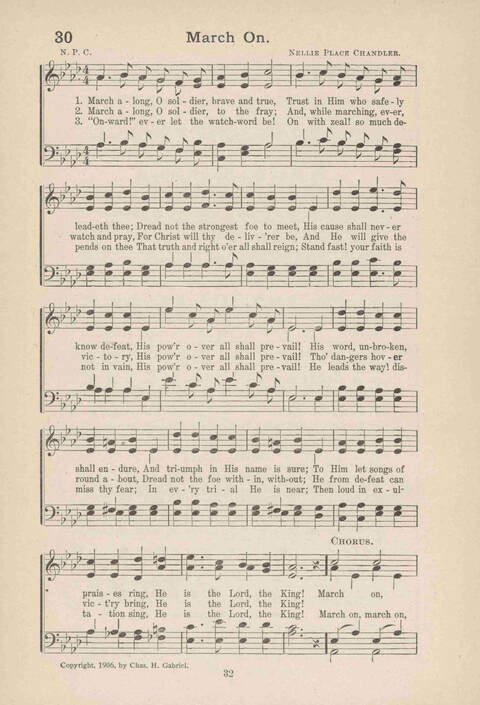 Song Service and Revival page 32