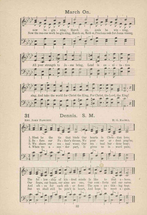 Song Service and Revival page 33