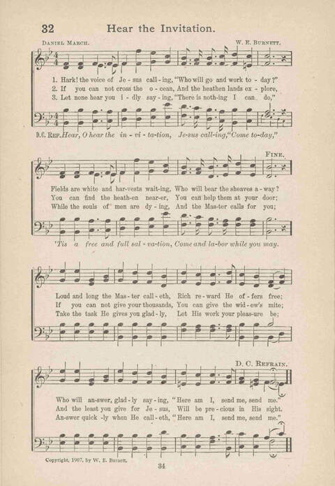 Song Service and Revival page 34