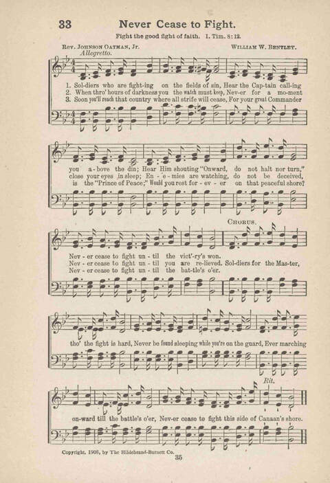 Song Service and Revival page 35
