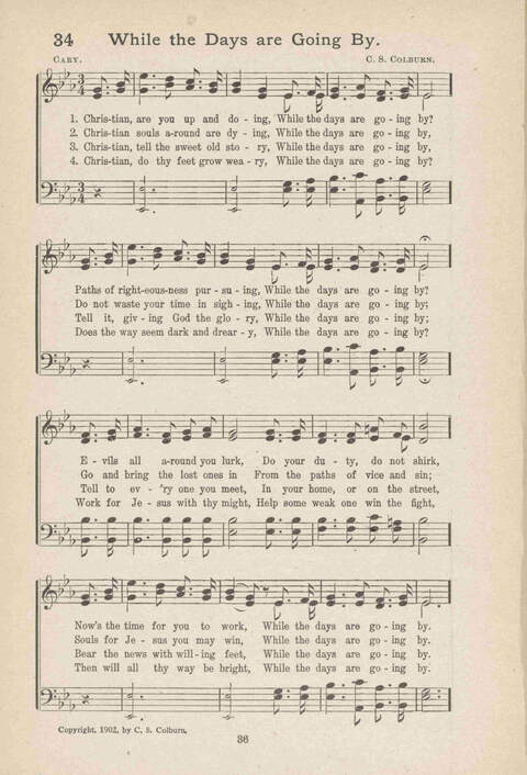 Song Service and Revival page 36