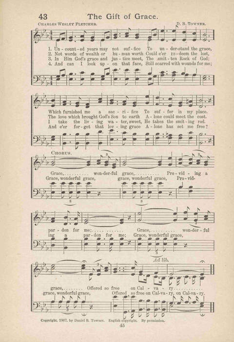 Song Service and Revival page 45
