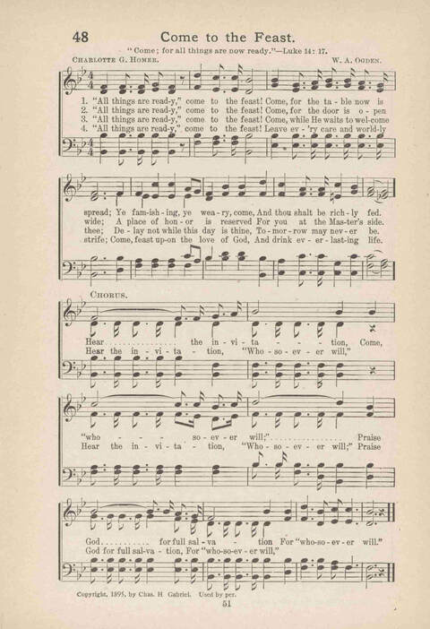 Song Service and Revival page 51