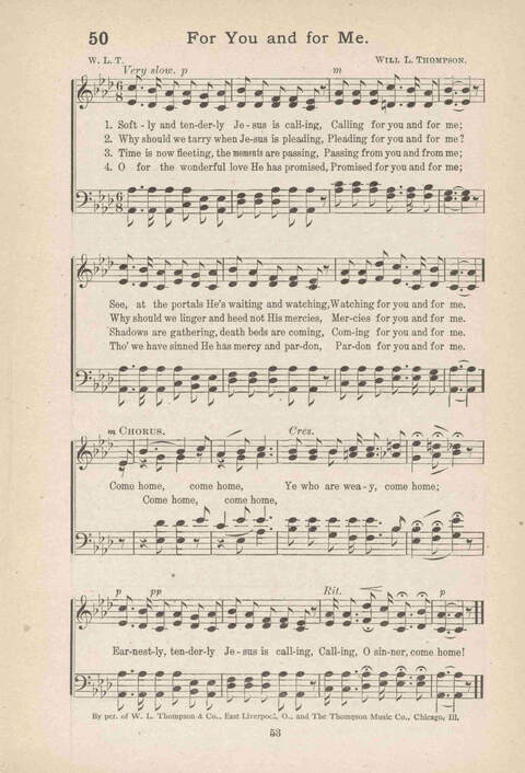 Song Service and Revival page 53