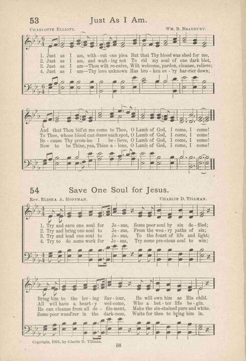 Song Service and Revival page 56