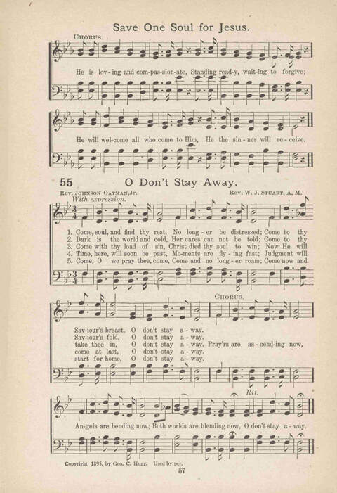 Song Service and Revival page 57
