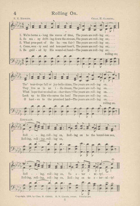 Song Service and Revival page 6