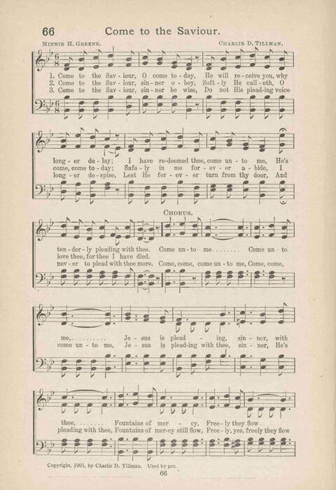 Song Service and Revival page 66