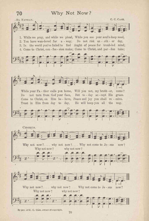 Song Service and Revival page 70
