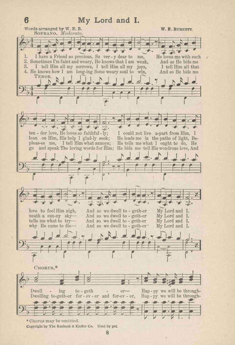 Song Service and Revival page 8