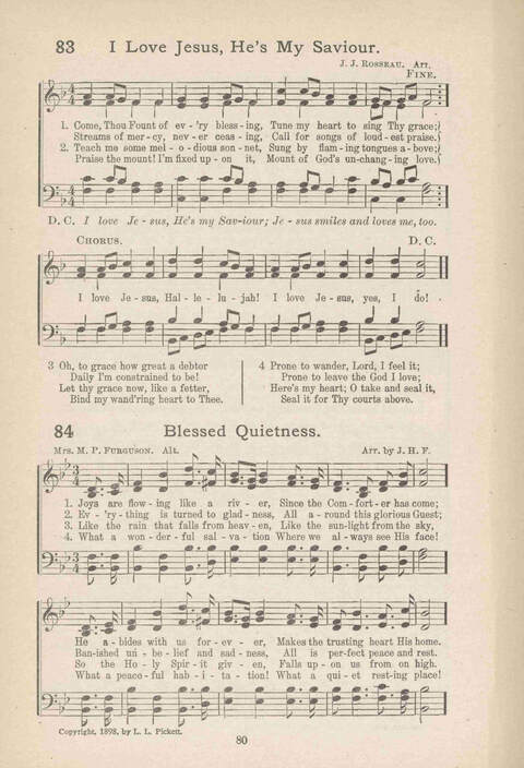 Song Service and Revival page 80