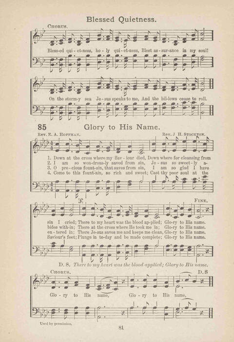 Song Service and Revival page 81