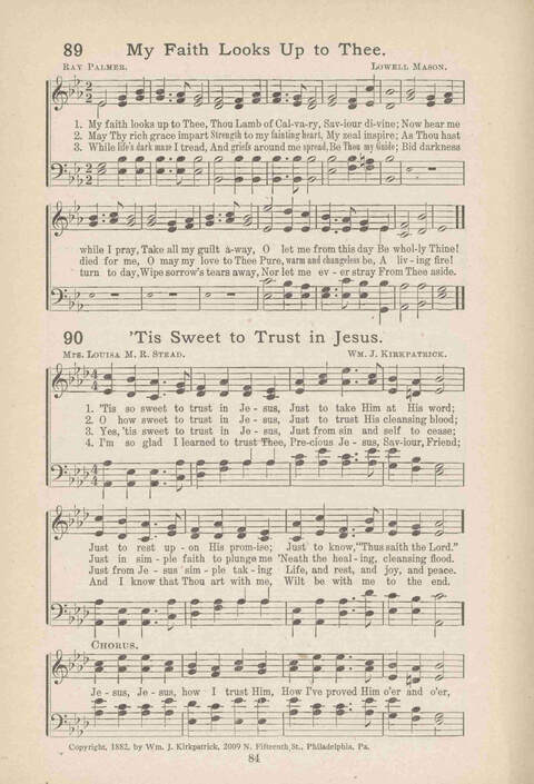Song Service and Revival page 84