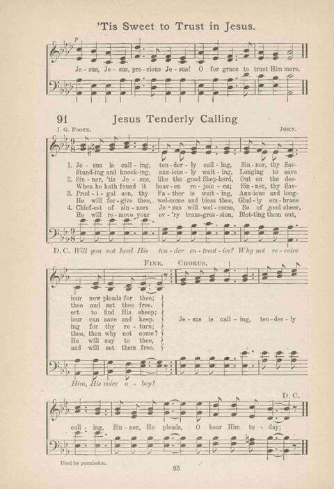 Song Service and Revival page 85