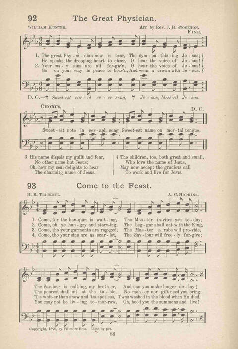 Song Service and Revival page 86