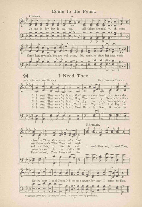 Song Service and Revival page 87