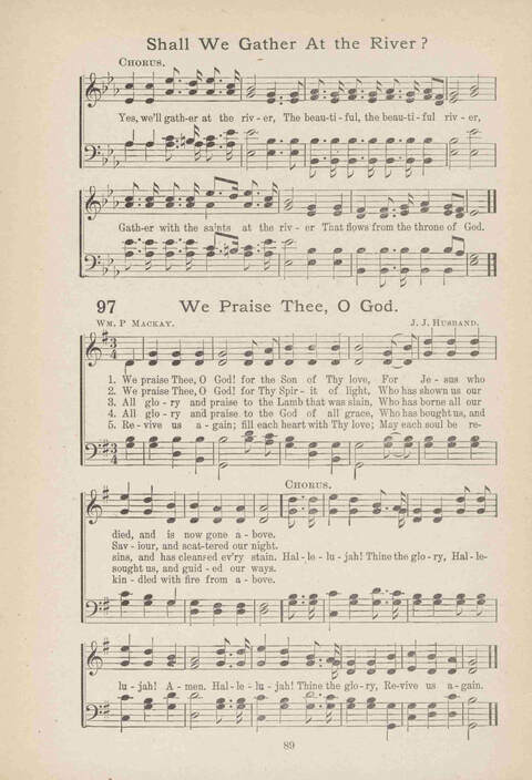 Song Service and Revival page 89