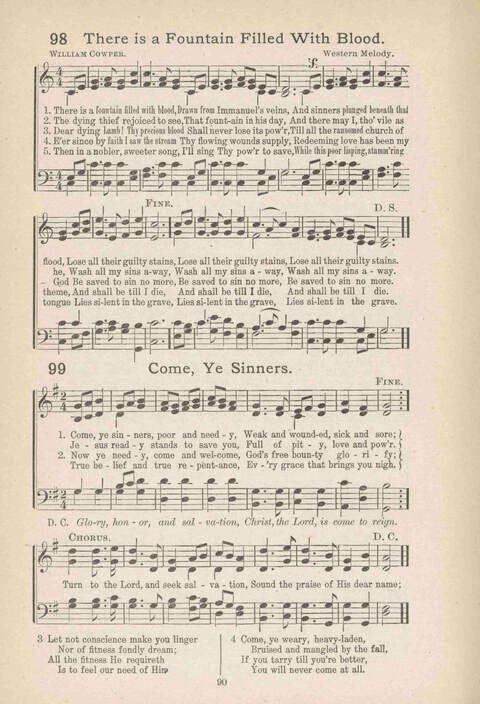 Song Service and Revival page 90