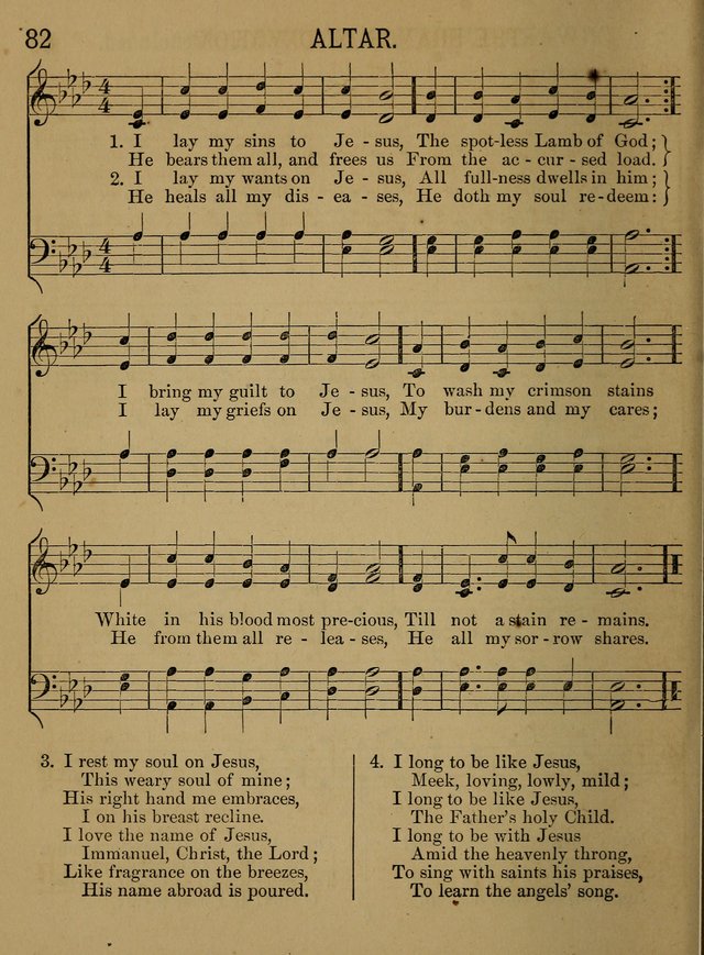 Sunday-School Songs: a new collection of hymns and tunes specially prepared for the use of Sunday-schools and for social and family worship. (3rd. ed.) page 82