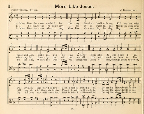 Select Sunday School Songs page 100